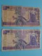 2 X 50 - FIFTY DALASIS ( A3378837 / A2196932 ) Central Bank Of The Gambia ( For Grade, Please See Photo ) 2 Pcs. ! - Gambie