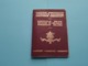 PASSEPORT - PASPOORT - REISEPASS - PASSPORT ( Belgique ) Carlier 1910 ( Zie Foto's Details ) 1995 ! - Non Classificati