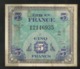 Billet 5 Francs Drapeau 1944 Série 2 - 1944 Bandiera/Francia