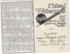 PUB - L'IDEAL WATERMAN  "AU SERVICE DE L'IDEALE CAUSE" 1918-CARNET ET CALENDRIER - Documenti