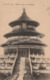 CPA Chine Temple Du Ciel - Péking - A.C.J.S. 1920 - Cina