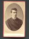 Fotografia ESTUDANTE De COIMBRA C/capa E Batina. Photographia Caza Real EMILIO BIEL Porto. Old CDV Photo PORTUGAL - Anciennes (Av. 1900)