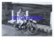 119511 REAL PHOTO MOTORCYCLE MOTO AND WOMAN PHOTO NO POSTAL POSTCARD - Motorbikes