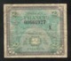 Billet 2 Francs Drapeau 1944 Série X - 1944 Drapeau/Francia