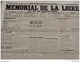 WW1 Quelques Jours Avant La Guerre 20 Juillet 1914 A VOIR / MÉMORIAL DE LA LOIRE / ROANNE / PROCÈS Mme CAILLAUX - Documents Historiques