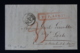 Complete Letter Mulhouse LOCLE 1852 Red Boxed DEP. LIMIT. RRR CDS BASEL - ...-1845 Prefilatelia