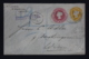 Great Britain: 1894 Private Issued Cover , 3 1/2 + 3 D Embossed Registered To Vienna - Stamped Stationery, Airletters & Aerogrammes