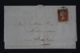 UK  Letter 1d Red Plate 24 N  Cancelled By Maltese Cross Whitehaven To Durham 1842 - Covers & Documents
