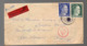 Enveloppe Express 1943 Avec Deux Timbres Hitler 25 Et 50pf  (Gemeinschaftslager ) (PPP20276) - Altri & Non Classificati