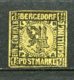 BERGEDORF -  Yv. N°4  Mi. 3  (*) 1 S  Noir   Cote 10€ BE   2 Scans - Bergedorf