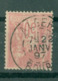 FRANCE - CAD ALGER Cachet A (CATALOGUE MATHIEU) Du 22 JAN 97 - 1898-1900 Sage (Type III)