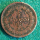 1/2 Baiocco 1850 - Vaticano