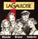 SOUS BOCK - LA GAULOISE - BLONDE BRUNE AMBREE /LOT1 - Sous-bocks