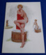 Classic SEXY PIN-UP-GIRL Post Card Von GIL EVERGREEN - Pretty Nude Woman / Jolie Femme Nu [19-931] - Pin-Ups