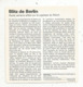 Fiche Illustrée , Edito Service ,1979 ,  2 Scans ,militaria ,guerre 1939-45, Blitz De BERLIN... , 2 Scans ,Allemagne - Histoire