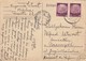 GG Russland: Postkarte Luftpost Kielce Nach Przemysl, Karte Rechts Angegriffen - Besetzungen 1938-45