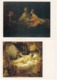 Delcampe - Rembrandt Harmenszoon Van Rijn Postcards Set 18 Pcs + Folder USSR Russian 1987 - 5 - 99 Karten