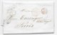 SUISSE - 1853 - LETTRE De GENEVE => PARIS Avec ENTREE FERNEX - Poststempel