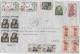 AOF - 1958 - AFFR. SPECTACULAIRE Sur ENVELOPPE De ABIDJAN (COTE D'IVOIRE) => PARIS - Cartas & Documentos