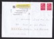 France: Cover, 2010s, 2 Stamps, Returned, Retour Label, Addressee Unknown (minor Damage, See Scan) - Brieven En Documenten