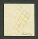 10c CERES (n°1) Obl. Grille. Signé SCHELLER. TTB. - 1849-1850 Ceres