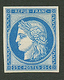 25c CERES REIMPRESSION (n°4d) Neuf SANS CHARNIERE **. Cote 600€++. Certificat SCHELLER. Superbe. - 1849-1850 Ceres