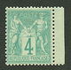 4c SAGE (n°63) Neuf * Bord De Feuille. Cote 220€. Superbe. - 1876-1878 Sage (Type I)