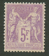 5F SAGE (n°95) Neuf *. TB Centrage. Cote 650€. Signé CALVES. TB. - 1876-1898 Sage (Tipo II)