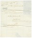 1814 Rare Cachet 118 MEDENBLICK Sur Lettre Avec Texte Pour HOORN. RARE. Superbe. - 1792-1815 : Departamentos Conquistados