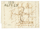 1812 119 ALPHEN Sur Lettre Pour SCHIEDAM. Superbe. - 1792-1815 : Departamentos Conquistados