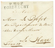 1812 P.119.P DORDRECHT Sur Lettre Avec Texte Pour LA HAYE. RARE. Superbe. - 1792-1815 : Departamentos Conquistados