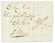 1812 126 EINDHOVEN En Rouge Sur Lettre Pour SCHIEDAM. Superbe. - 1792-1815 : Departamentos Conquistados