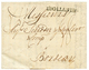 1771 Marque D' HOLLANDE Sur Lettre Avec Texte D' AMSTERDAM Pour BORDEAUX. Superbe. - Entry Postmarks
