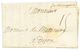 "Camp De NIEWPORT ( BELGIQUE )" : 1706 "DE NIEWPORT" Manuscrit (rare) + Taxe 15 Sur Lettre De Militaire Avec Texte Daté  - Bolli Militari (ante 1900)