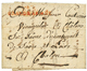 1807 N°5 GRANDE ARMEE En Rouge Sur Lettre Avec Texte Daté "PÔLENDE = POLOGNE" Pour La FRANCE. TTB. - Sellos De La Armada (antes De 1900)