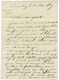 GRANDE ARMEE En POLOGNE : 1807 Cachet Rare PREMIER CORPS/ GRANDE ARME N°4 En Rouge Sur Lettre Avec Texte Daté "BRAUNSBER - Sellos De La Armada (antes De 1900)