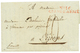 1808 N°16 GRANDE ARMEE Rouge Sur Lettre Avec Texte Daté FURSTENTELDEN" Pour La FRANCE. TTB. - Sellos De La Armada (antes De 1900)