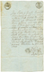 1810 N°14 ARM. D' ALLEMAGNE En Rouge Sur Lettre Avec Texte De "WAIHLIN" Pour La FRANCE. TTB. - Legerstempels (voor 1900)
