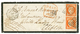 ASSEMBLEE NATIONALE : 1851 Paire 40c CERES (n°5) Touchée Obl. GRILLE + Cachet ASSEMBLE NATIONALE Sur Enveloppe Pour L' A - 1849-1850 Cérès