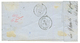 NIEVRE : 1866 20c(n°22) Obl. Bureau De PASSE 897 + T.15 LA CHARITE Sur Lettre Pour BORDEAUX. Superbe. - 1863-1870 Napoléon III Con Laureles