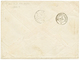 "TÊTE-BÊCHE" : 1867 Paire TÊTE-BÊCHE Du 20c (n°22b) Obl. GC 3655 + T.15 ST HAON-LE-CHATEAU Sur Enveloppe Pour PARIS. Une - 1863-1870 Napoléon III Con Laureles