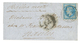 1870 20c (n°29) Obl. PARIS R. CARDINAL LEMOINE 29 Oct 70 Sur Lettre Par BALLON Pour NANTES (3 Nov 70). TTB. - Guerra Del 1870