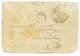 BALLON MONTE Pour Les PAYS-BAS : 1870 40c(n°31) Pd + PARIS 12 Oct 70+ "PAR BALLON MONTE" Sur Enveloppe Pour AMSTERDAM (a - Guerra Del 1870