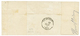 1871 Coupé Du 10c SIEGE (n°36) + 20c SIEGE (n°37) Obl. GC 4787 + T.24 WIGNEHIES Sur Lettre Pour GOUMMEGNIES. RARE. Cote  - Guerra De 1870