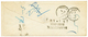 1857 T.15 METZ Sur Envelope Avec Nombreuses Taxes Pour CRACOVIE (POLOGNE). Superbe. - 1849-1876: Periodo Clásico