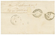 "Affrt à 1F60c" : 1871 80c EMPIRE (n°32)x2 Sur Lettre De PARIS Pour VARSOVIE (POLOGNE). Superbe. - 1849-1876: Periodo Clásico