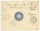 MAYENNE : 1888 60c TAXE CARRE (n°9) TB Margé Obl. LAVAL Sur Enveloppe De PARIS Réexpédiée. RARE. Cote 1600€. Signé CALVE - Otros & Sin Clasificación