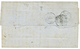 "2F60 Pour La LOUISIANE" : 1855 10c(n°13)x2 + 80c (n°17)x3 Sur Lettre Du HAVRE Via BOSTON Pour NEW ORLEANS. Des Defauts  - 1849-1876: Periodo Clásico