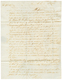 1830 Cachet Rare PAYS D'OUTREMER/PAR LA FLOTTE Sur Lettre Avec Texte De POINTE A PITRE. GRANDE RARETE. Indice 29. TTB. - Correo Marítimo