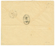 "Escale De POINTE DE GALLES (CEYLON)" : 1873 25c CERES (x4) Pd Obl. ANCRE + LIGNE N PAQ FR N°1 Sur Enveloppe Pour MARSEI - Correo Marítimo